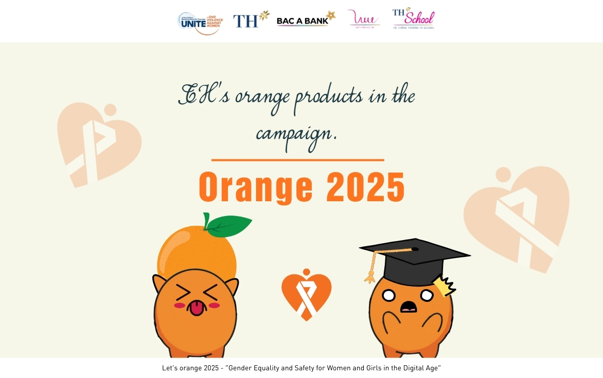 Join Professor Orange in visiting TH true mart stores to discover orange products carrying the message of action for women and children.